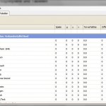 Screenshot DFBSpielplan - Tabellenansicht